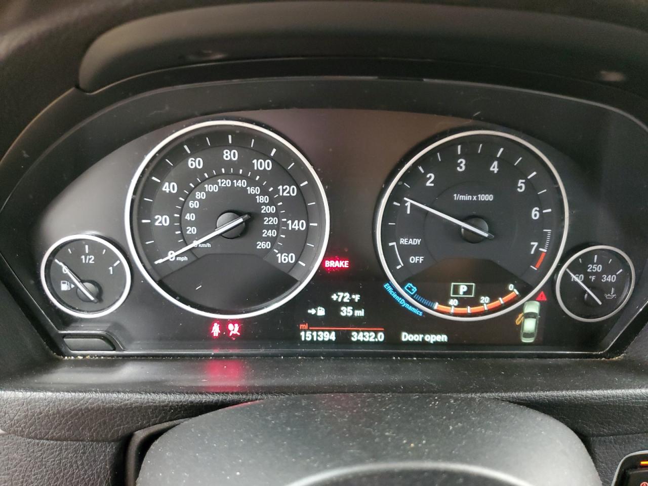 2016 BMW 320 Xi VIN: WBA8E5G58GNT41949 Lot: 91612145