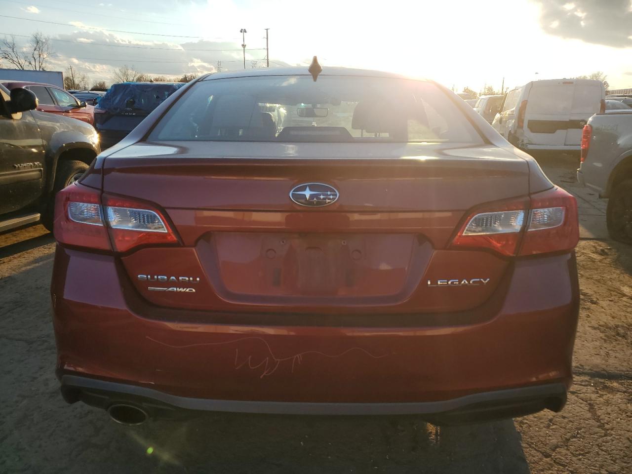 2019 Subaru Legacy 2.5I Premium VIN: 4S3BNAF61K3037040 Lot: 91140105