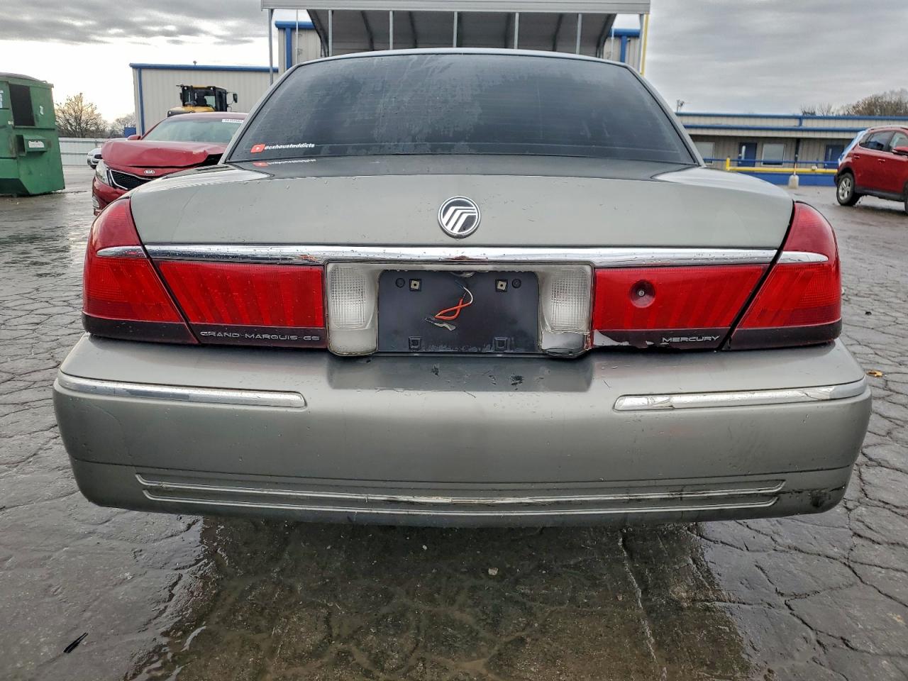 1998 Mercury Grand Marquis Gs VIN: 2MEFM74W8WX653299 Lot: 92753585