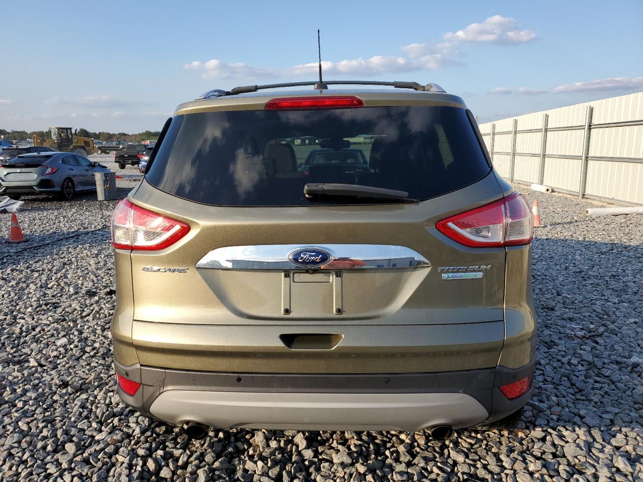 2014 Ford Escape Titanium VIN: 1FMCU0J98EUA97782 Lot: 93368555