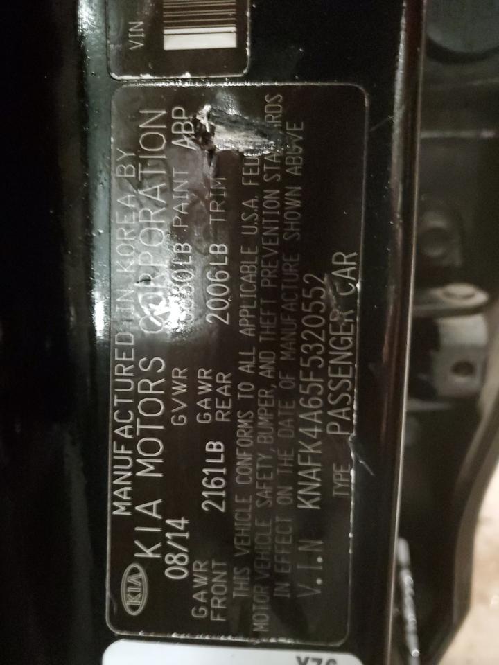 2015 Kia Forte Lx VIN: KNAFK4A65F5320552 Lot: 93431585