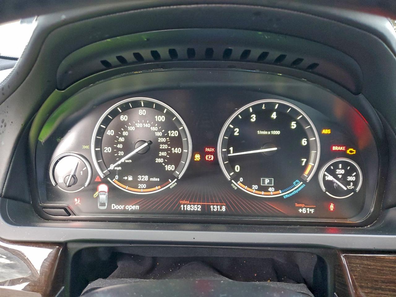 2012 BMW 750 Li VIN: WBAKB8C55CC964215 Lot: 94180005