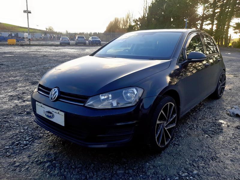 2015 VOLKSWAGEN GOLF 1.6 TDI 105 S 5DR for sale at Copart BELFAST