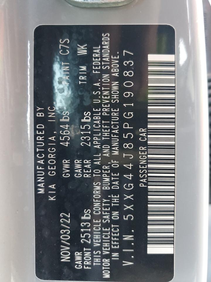2023 Kia K5 Gt VIN: 5XXG44J85PG190837 Lot: 93250335