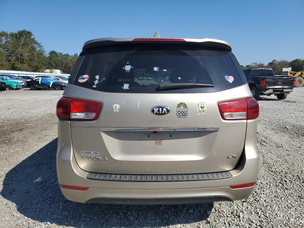 2016 Kia Sedona Lx VIN: KNDMB5C1XG6172749 Lot: 91011665