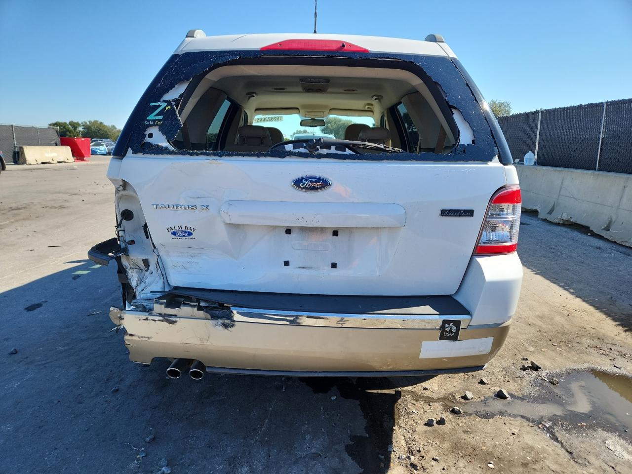 2008 Ford Taurus X Eddie Bauer VIN: 1FMDK07W18GA22562 Lot: 92623005