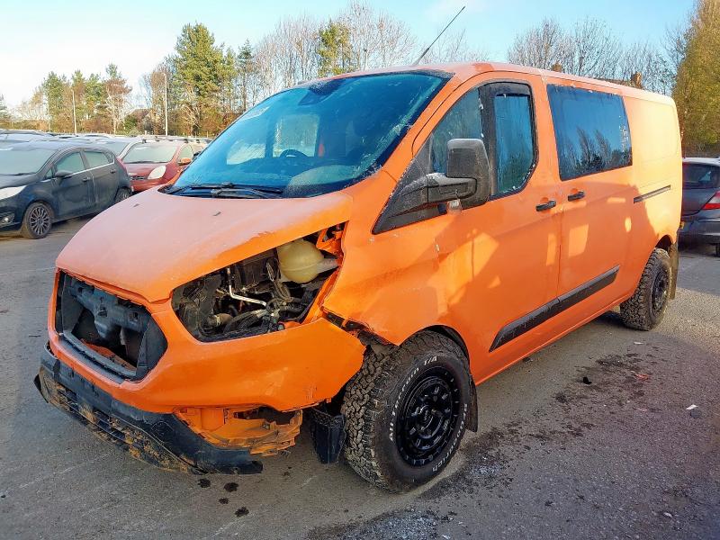 2018 FORD TRANSIT CUSTOM 2.0 TDCI 130PS LOW ROOF VAN for sale at Copart GLOUCESTER