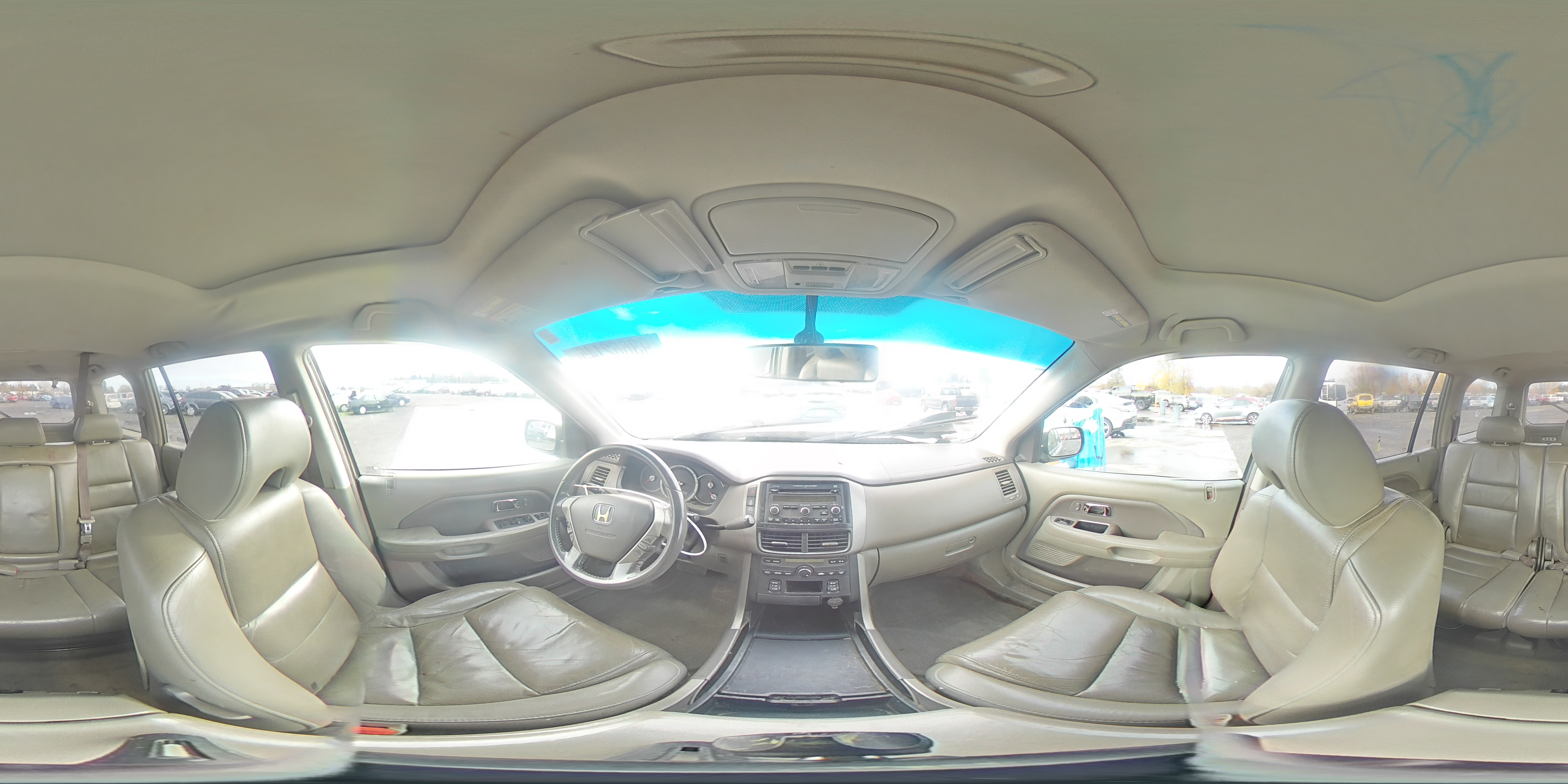 2007 Honda Pilot Exl VIN: 2HKYF185X7H515642 Lot: 93662145