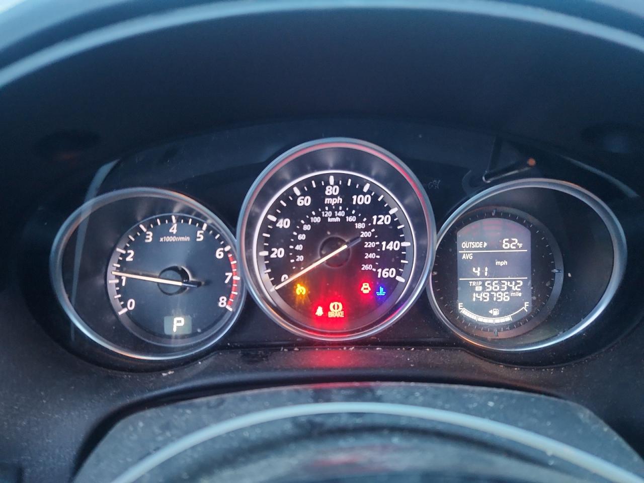 2014 Mazda Cx-5 Touring VIN: JM3KE2CY1E0402065 Lot: 93591125