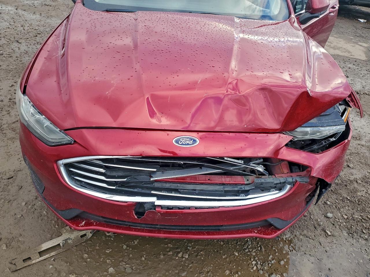 2019 Ford Fusion Se VIN: 3FA6P0LU9KR169186 Lot: 94687085