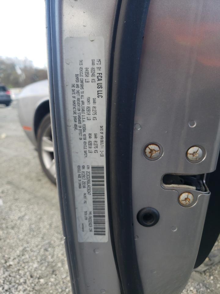 2018 Dodge Challenger Sxt VIN: 2C3CDZAG6JH236347 Lot: 93189575