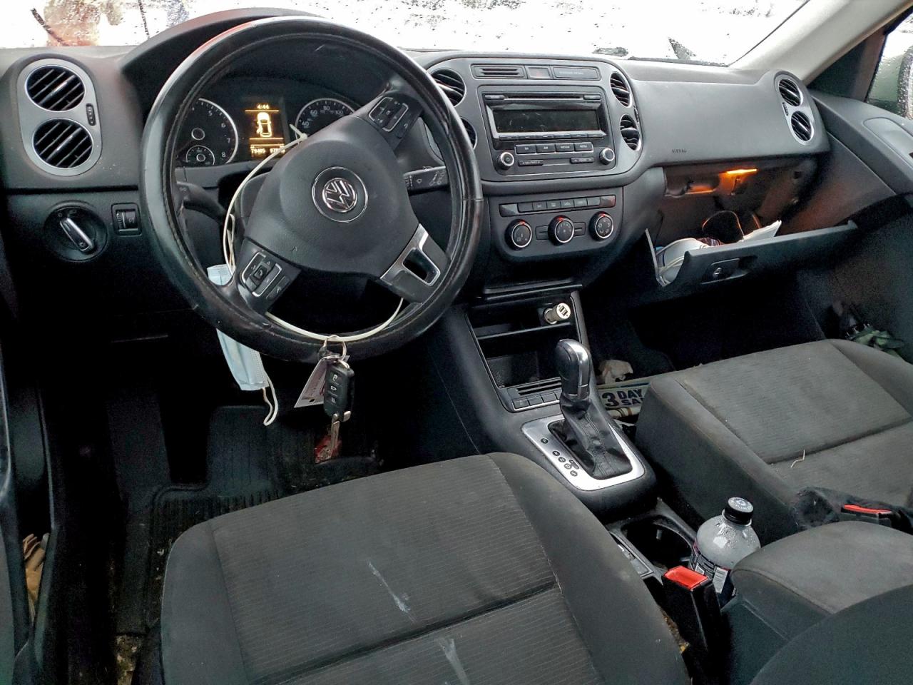 2014 Volkswagen Tiguan S VIN: WVGAV3AX2EW599941 Lot: 93887585