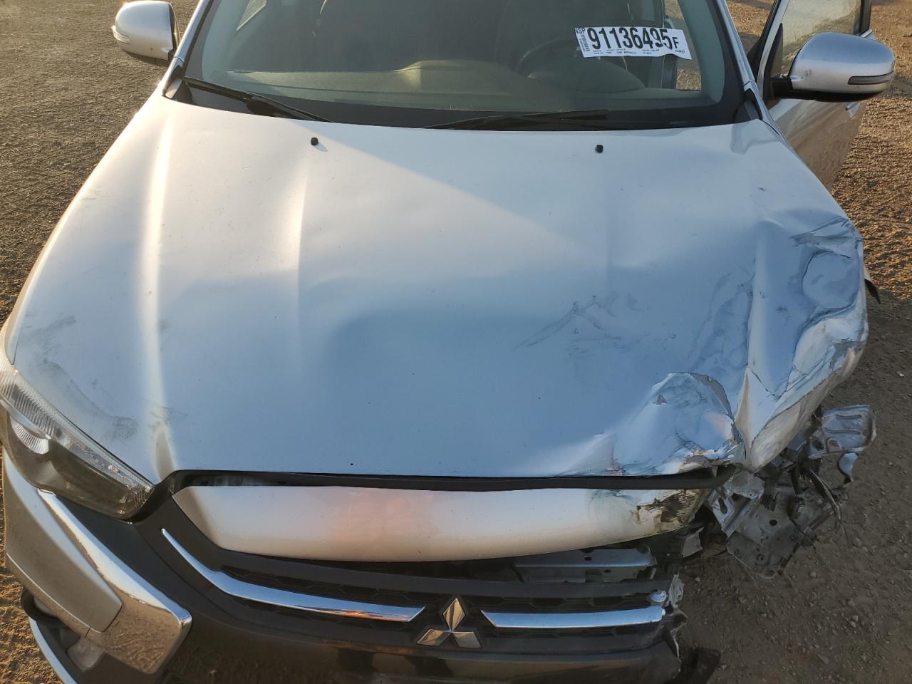 2018 Mitsubishi Outlander Sport Sel VIN: JA4AR4AW6JU000545 Lot: 91136495