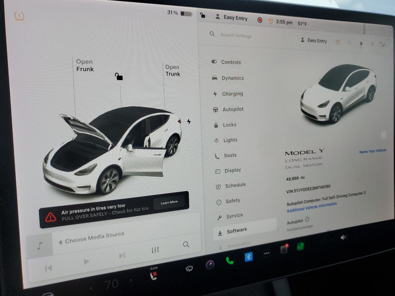 2021 Tesla Model Y VIN: 5YJYGDEE3MF145180 Lot: 90601885