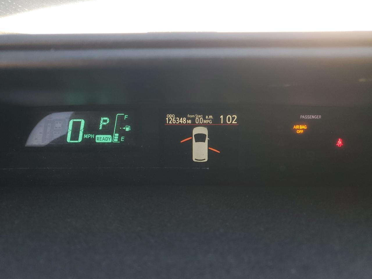 2012 Toyota Prius C VIN: JTDKDTB3XC1015075 Lot: 92593065