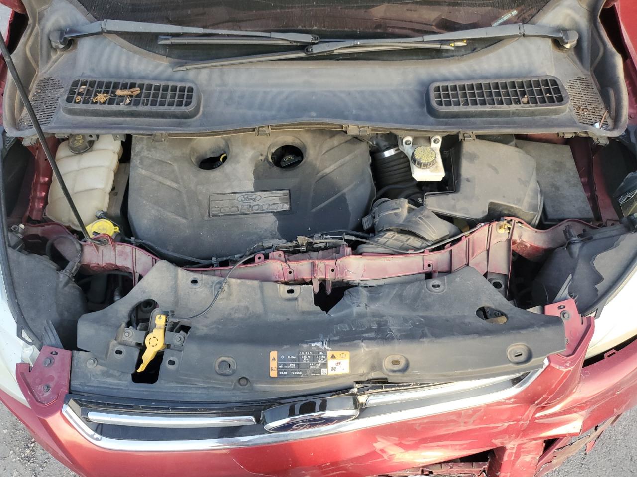 2014 Ford Escape Titanium VIN: 1FMCU9J96EUB82110 Lot: 93643435