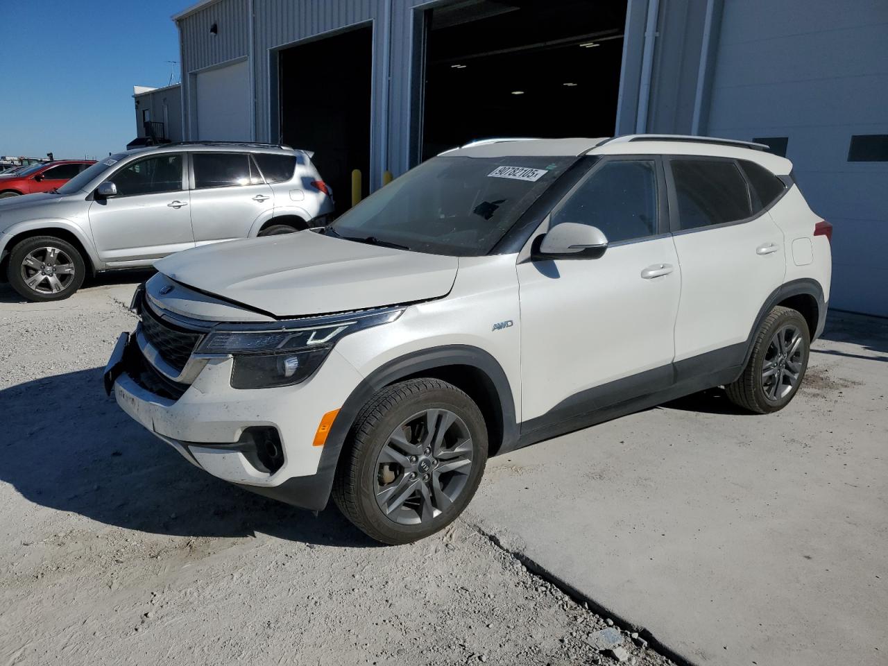 2021 Kia Seltos S VIN: KNDEUCAA7M7046845 Lot: 90782105