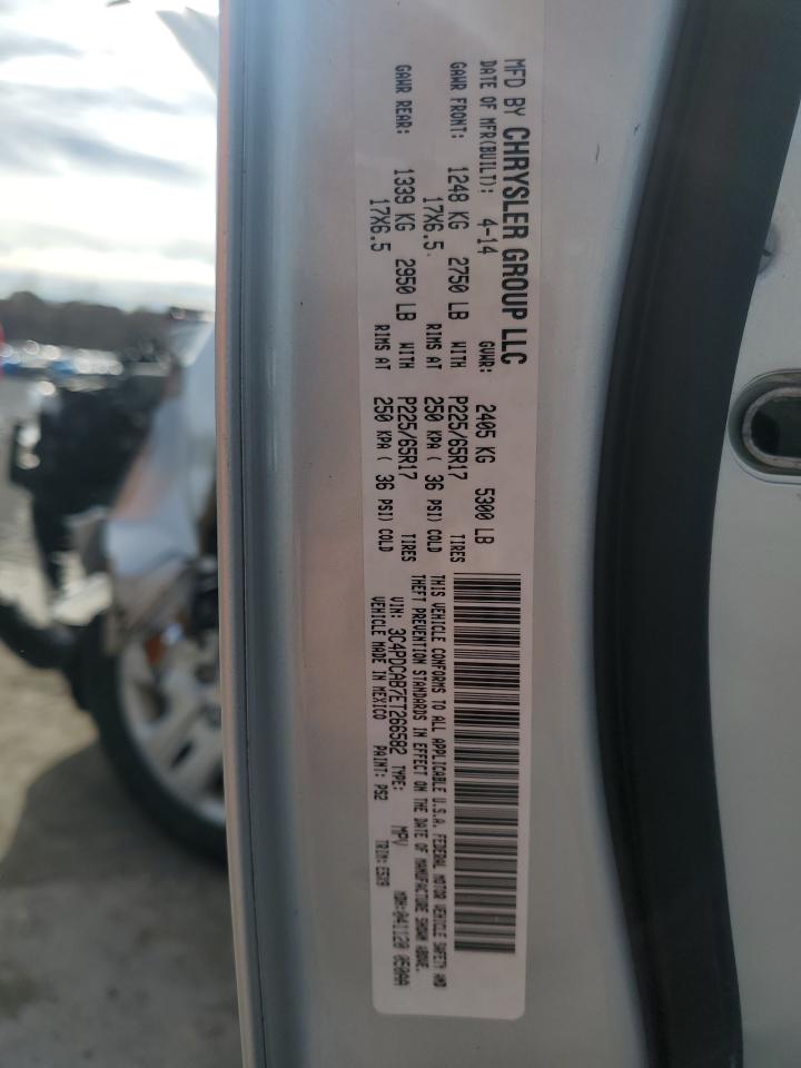 2014 Dodge Journey Se VIN: 3C4PDCAB7ET266582 Lot: 90932685