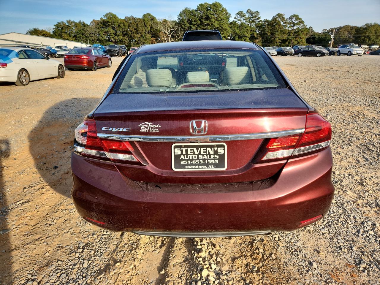 2013 Honda Civic Ex VIN: 19XFB2F83DE069064 Lot: 93244425