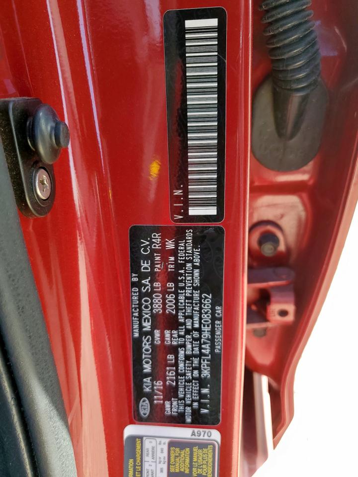 2017 Kia Forte Lx VIN: 3KPFL4A79HE083662 Lot: 91685455