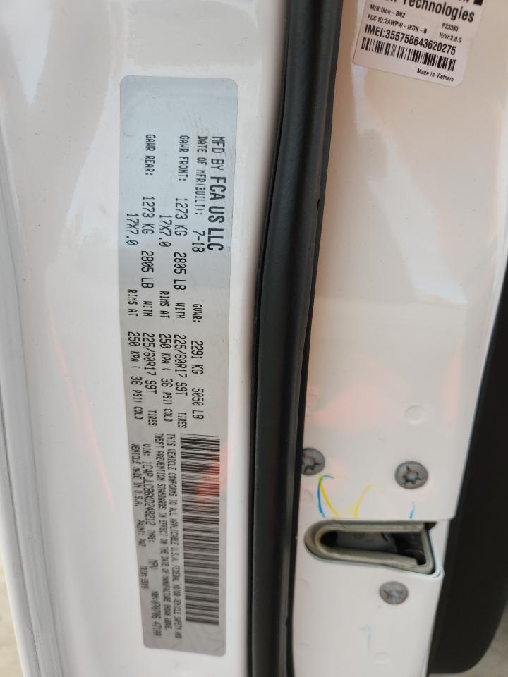 2019 Jeep Cherokee Latitude VIN: 1C4PJLCB6KD248212 Lot: 93712755