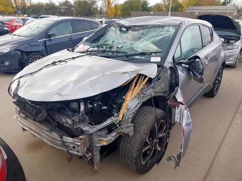 2020 TOYOTA C-HR 1.8 HYBRID DESIGN 5DR CVT for sale at Copart SANDY