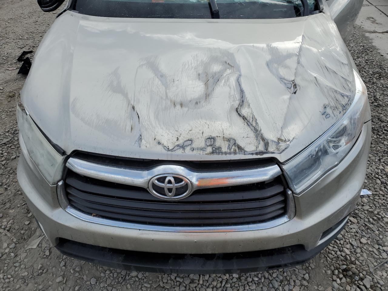 2015 Toyota Highlander Xle VIN: 5TDJKRFH5FS224368 Lot: 91626285