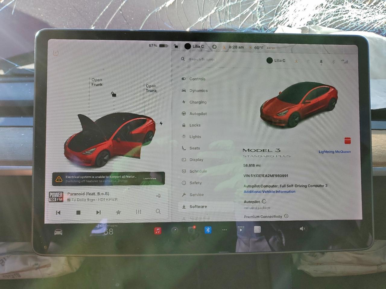 2021 Tesla Model 3 VIN: 5YJ3E1EA2MF980991 Lot: 93726015