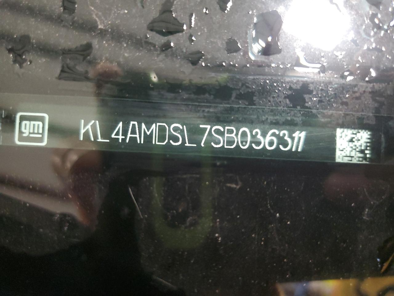 2025 Buick Encore Gx Sport Touring VIN: KL4AMDSL7SB036311 Lot: 92947525