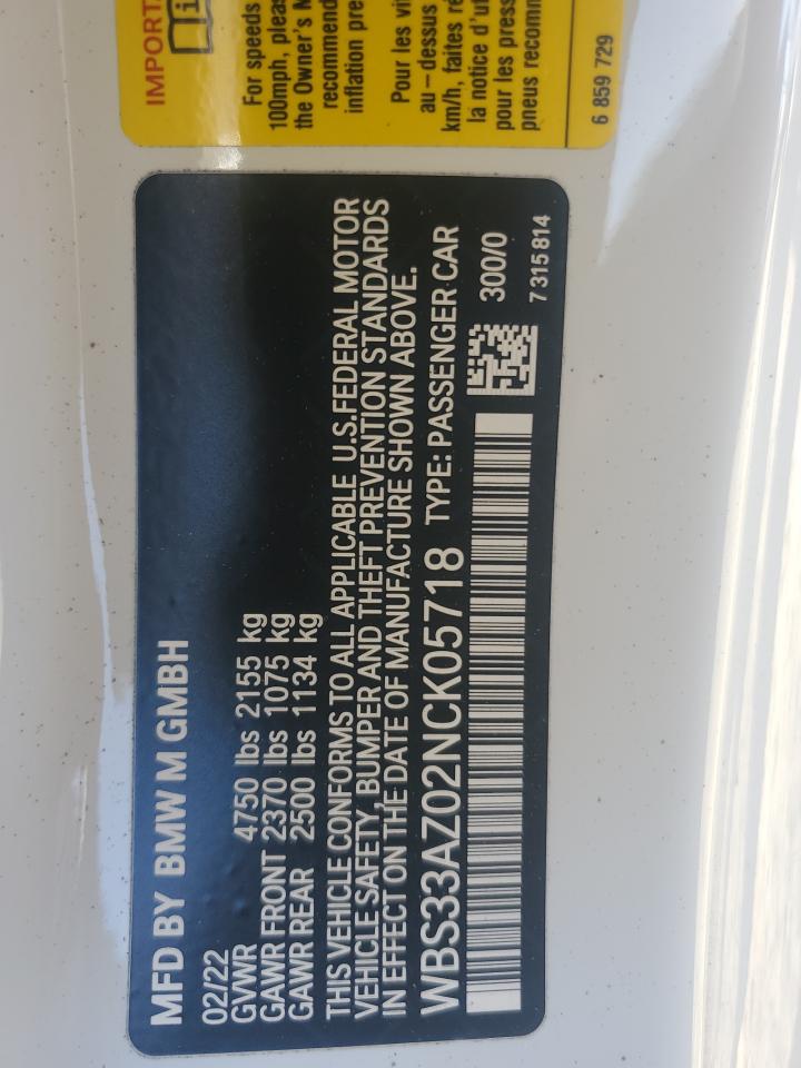 Фото: WBS33AZ02NCK05718