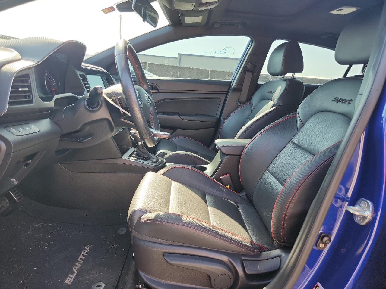 2019 Hyundai Elantra Sport VIN: KMHD04LB4KU812429 Lot: 93221915