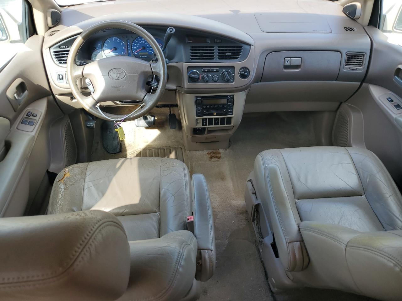 2002 Toyota Sienna Le VIN: 4T3ZF13C92U474903 Lot: 93700505