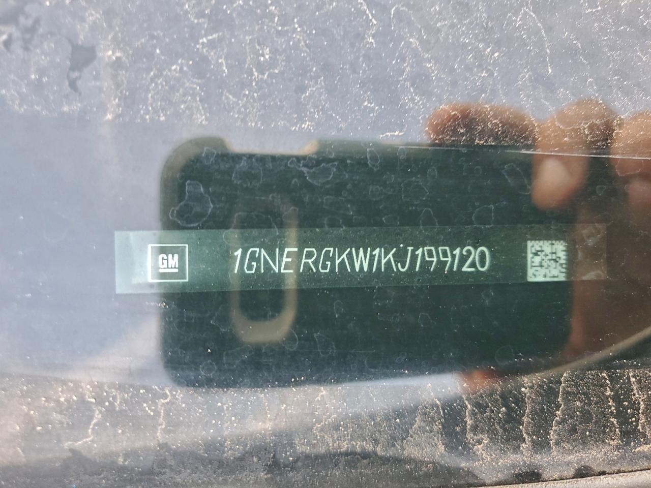 2019 Chevrolet Traverse Lt VIN: 1GNERGKW1KJ199120 Lot: 93809175