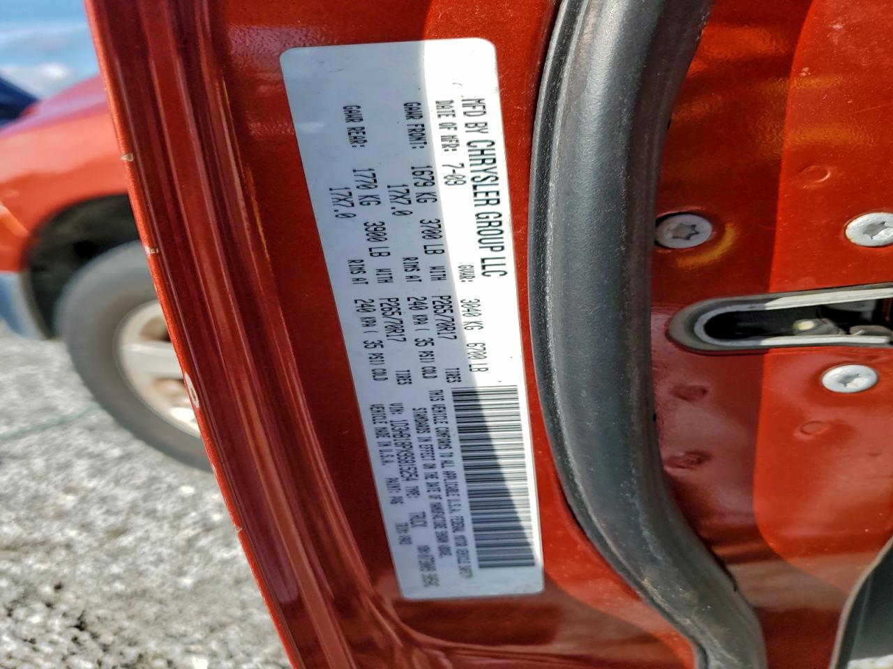 2009 Dodge Ram 1500 VIN: 1D3HB18PX9S815254 Lot: 94370835