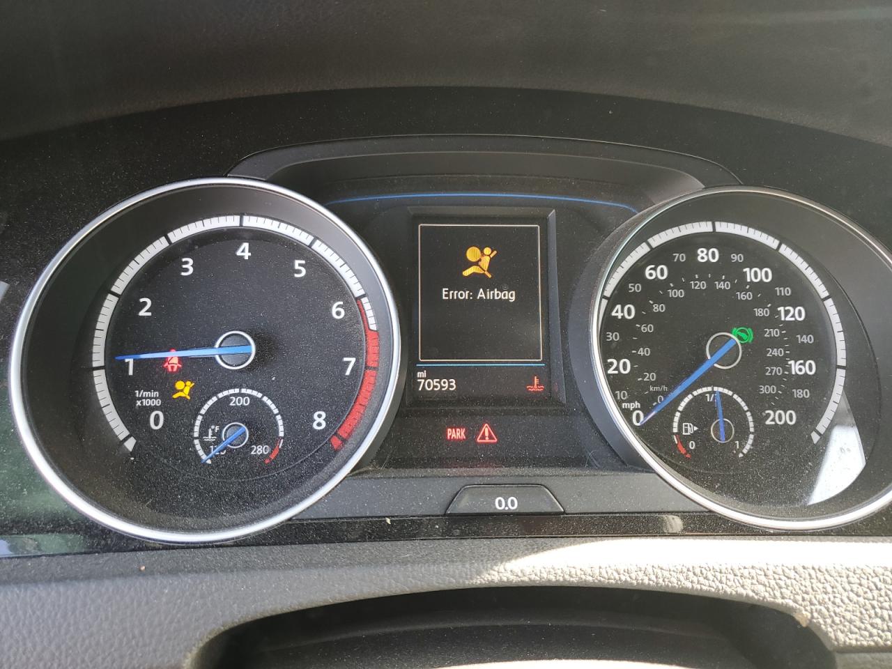 2017 Volkswagen Golf R VIN: WVWVF7AU6HW189566 Lot: 92442015