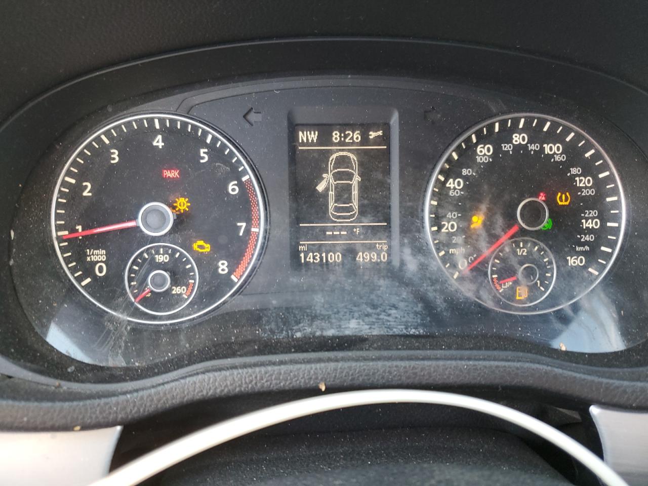 2013 Volkswagen Passat Se VIN: 1VWBP7A38DC138831 Lot: 92130095