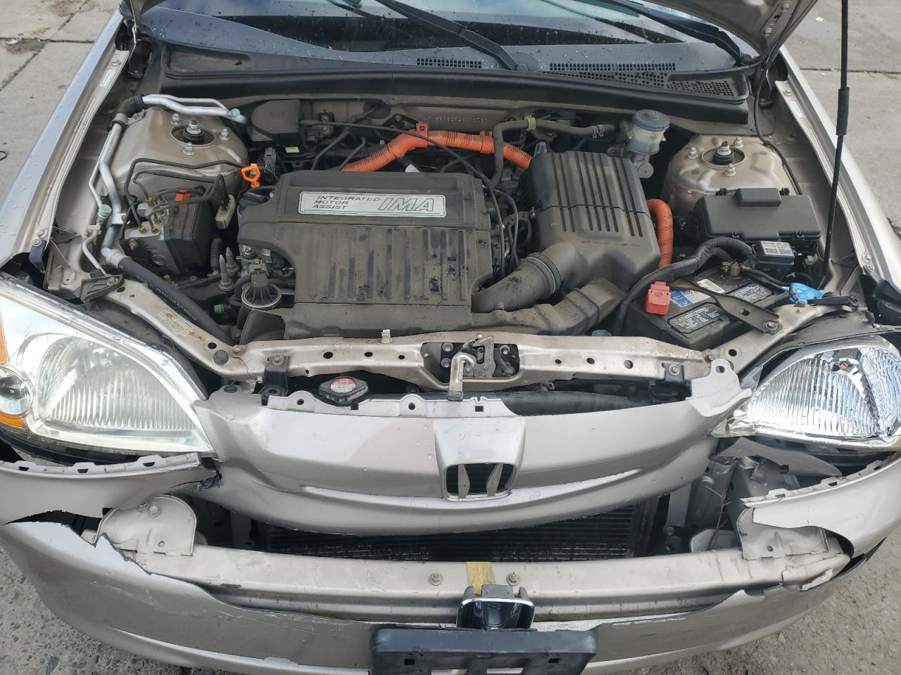 2003 Honda Civic Hybrid VIN: JHMES96693S010789 Lot: 90621595