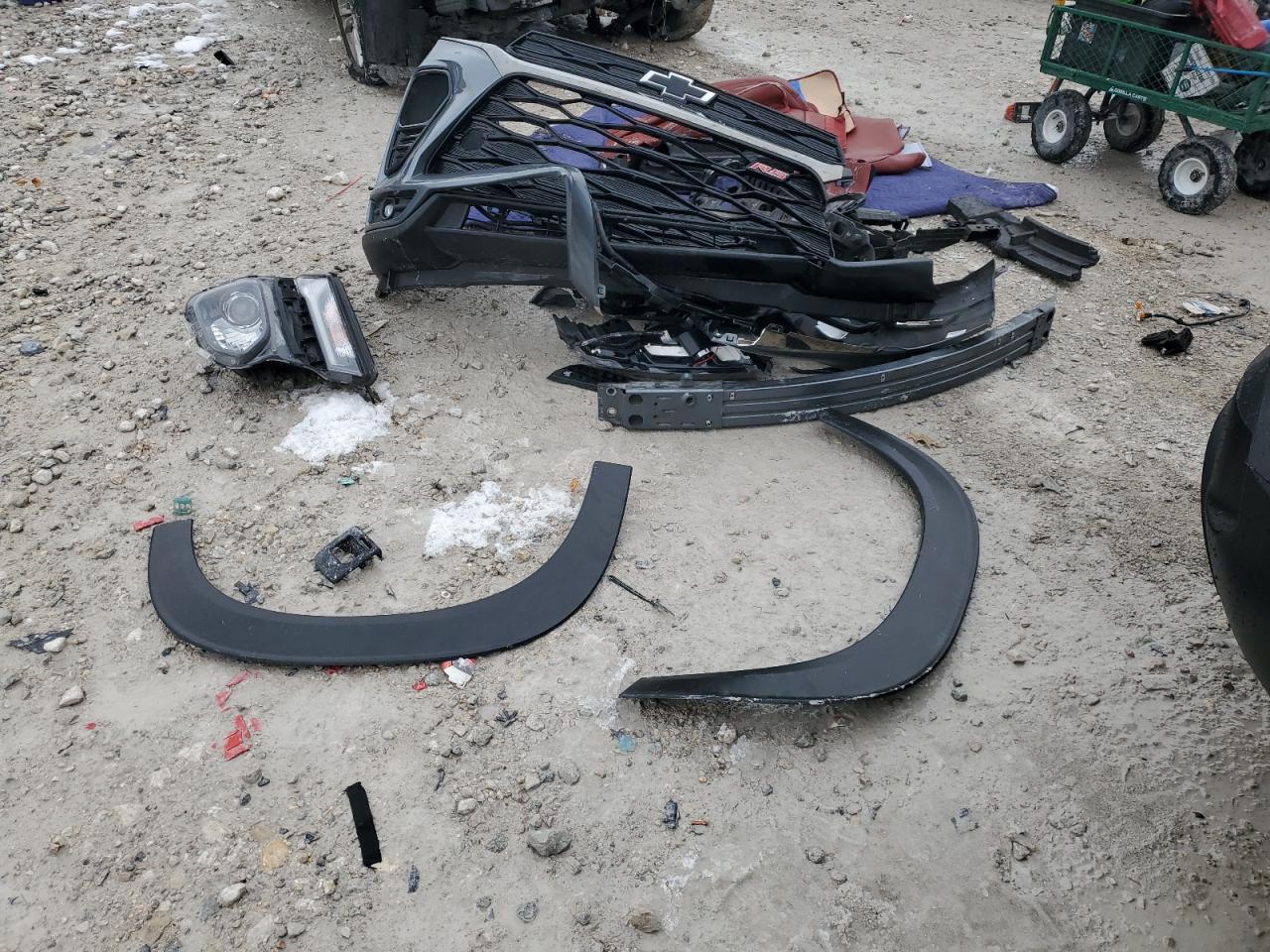 2021 Chevrolet Trailblazer Rs VIN: KL79MUSL9MB176790 Lot: 92053475