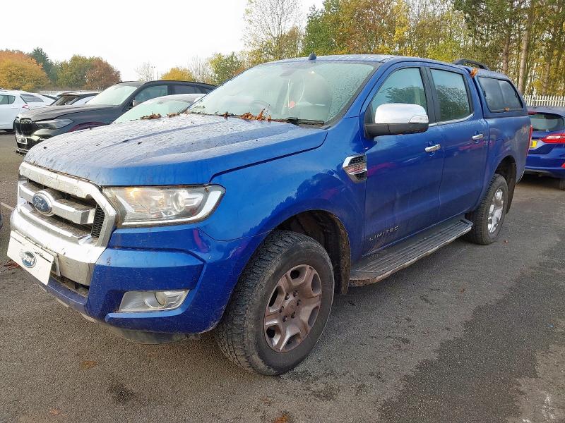 2017 FORD RANGER PICK UP DOUBLE CAB LIMITED 2.2 TDCI 150 4WD for sale at Copart SANDTOFT