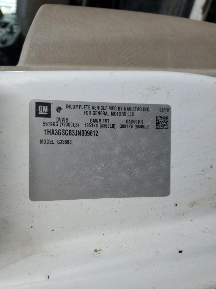 2018 Chevrolet Express Delivery Truck VIN: 1HA3GSCB3JN009812 Lot: 92059975