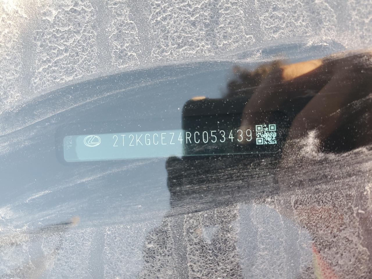 2024 Lexus Nx 350 Luxury VIN: 2T2KGCEZ4RC053439 Lot: 90734385