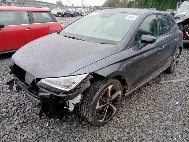 2025 SEAT IBIZA 1.0 TSI 95 FR SPORT 5DR for sale at Copart BELFAST