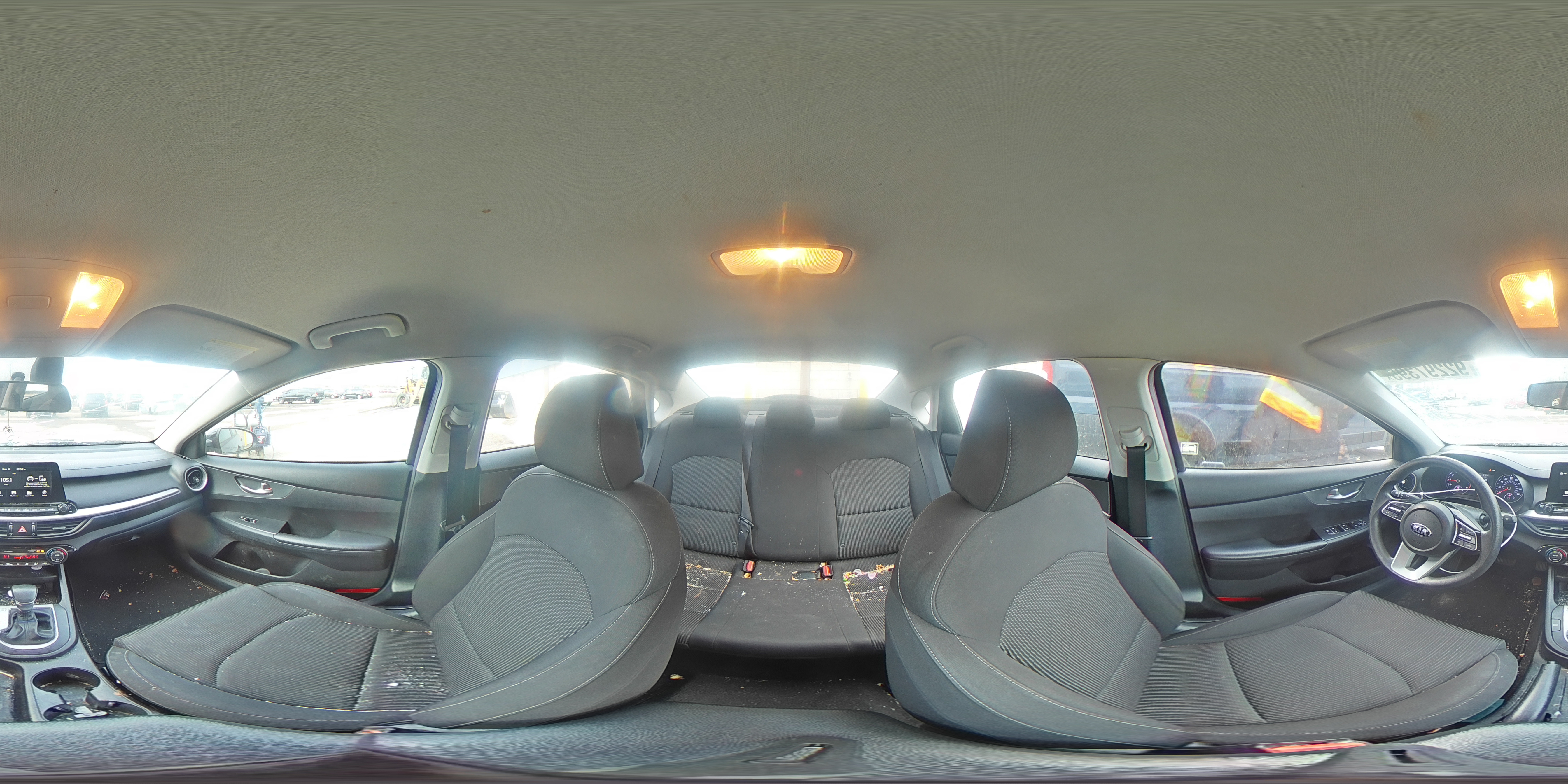 2019 Kia Forte Fe VIN: 3KPF24ADXKE106107 Lot: 92297395