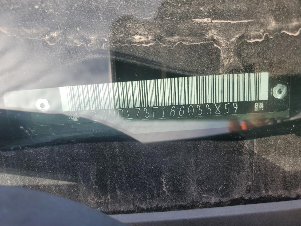 2006 Chevrolet Equinox Lt VIN: 2CNDL73F166033859 Lot: 91649345