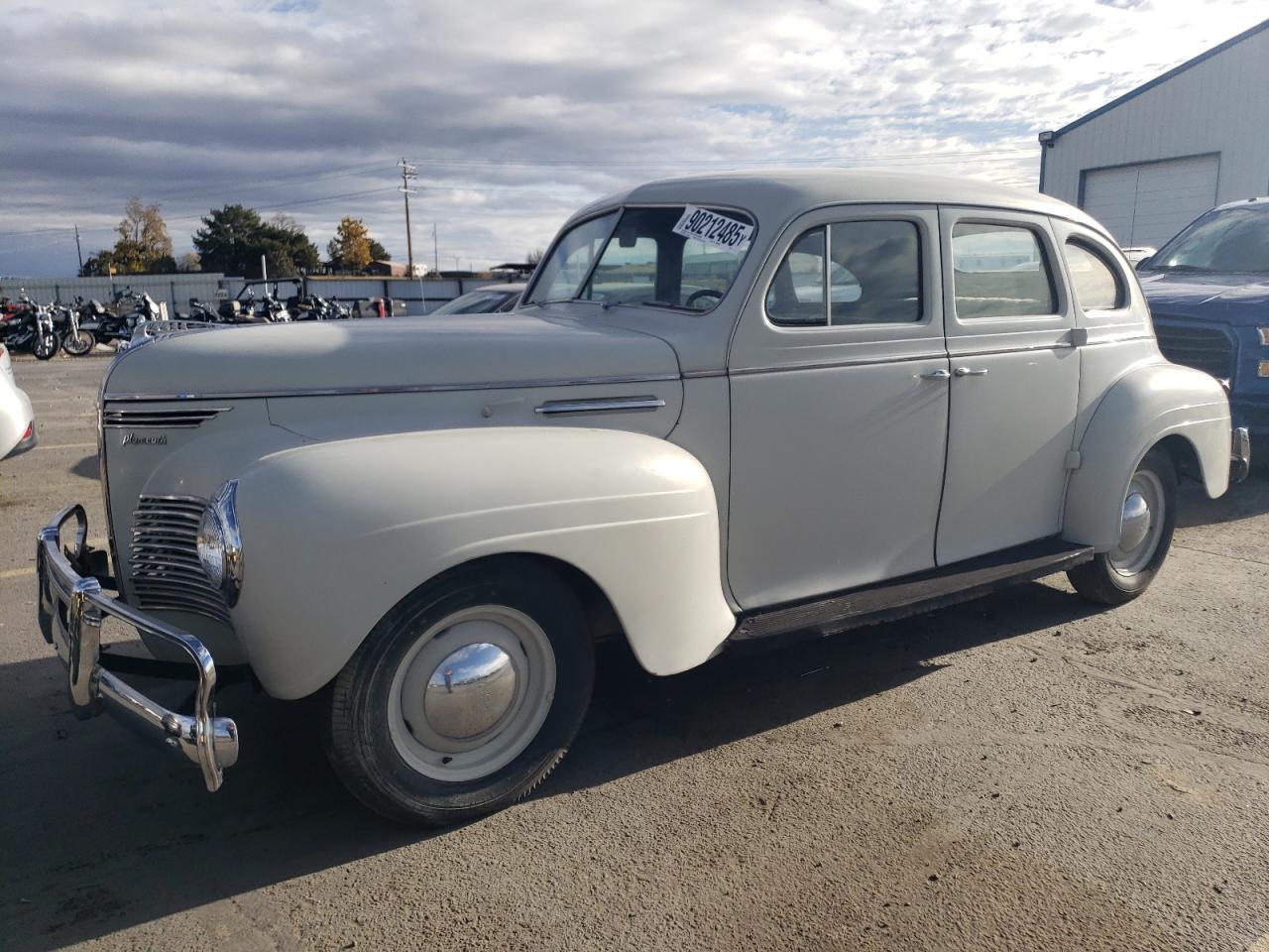 PLYMOUTH DELUXE 1940. Lot# 90212485. VIN 10986033. Photo 1