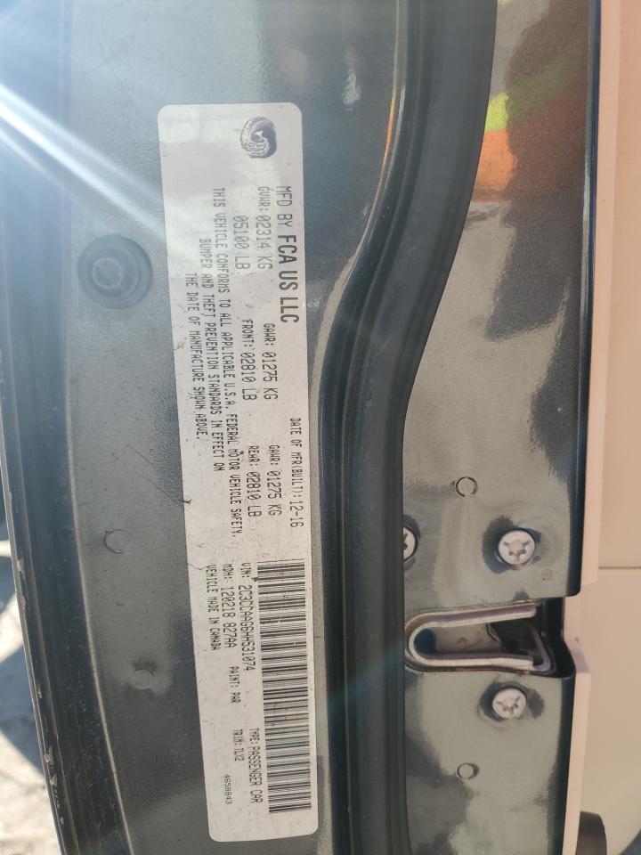 2017 Chrysler 300 Limited VIN: 2C3CCAAG6HH531074 Lot: 90344895