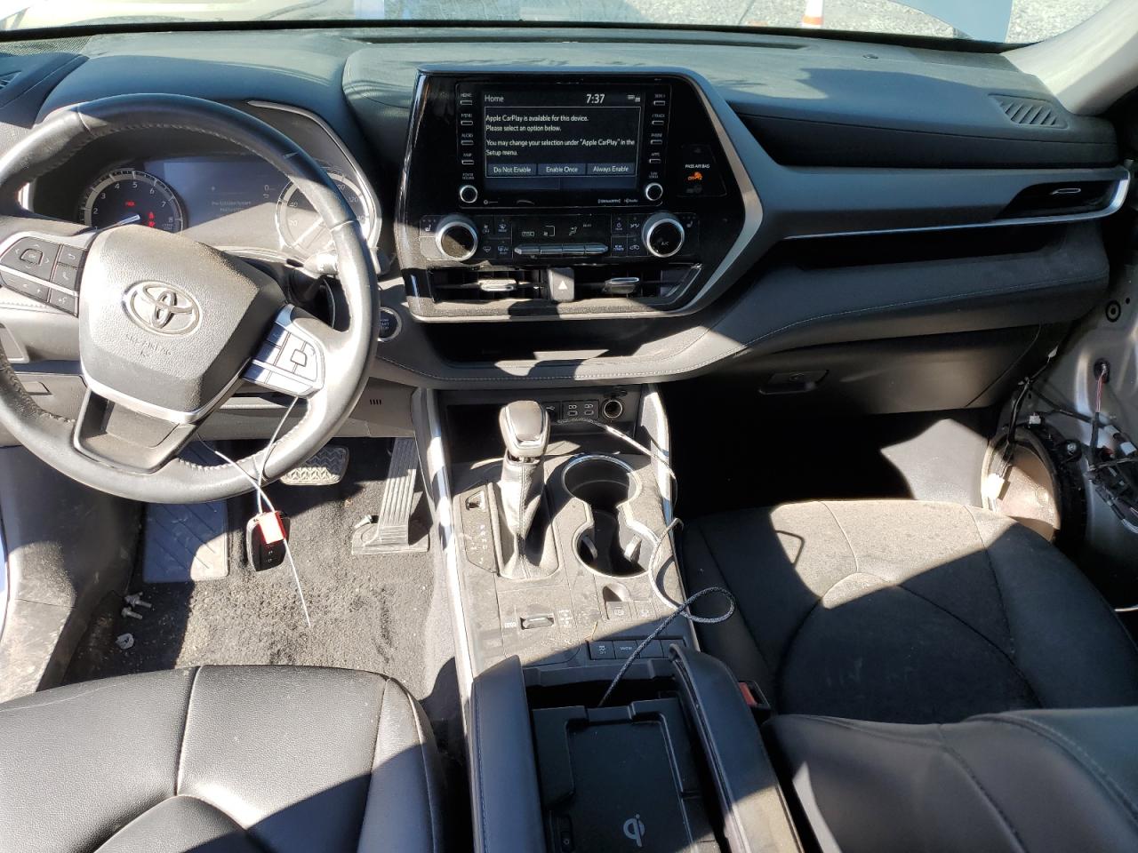 2022 Toyota Highlander Xle VIN: 5TDGZRAH8NS140704 Lot: 91318485