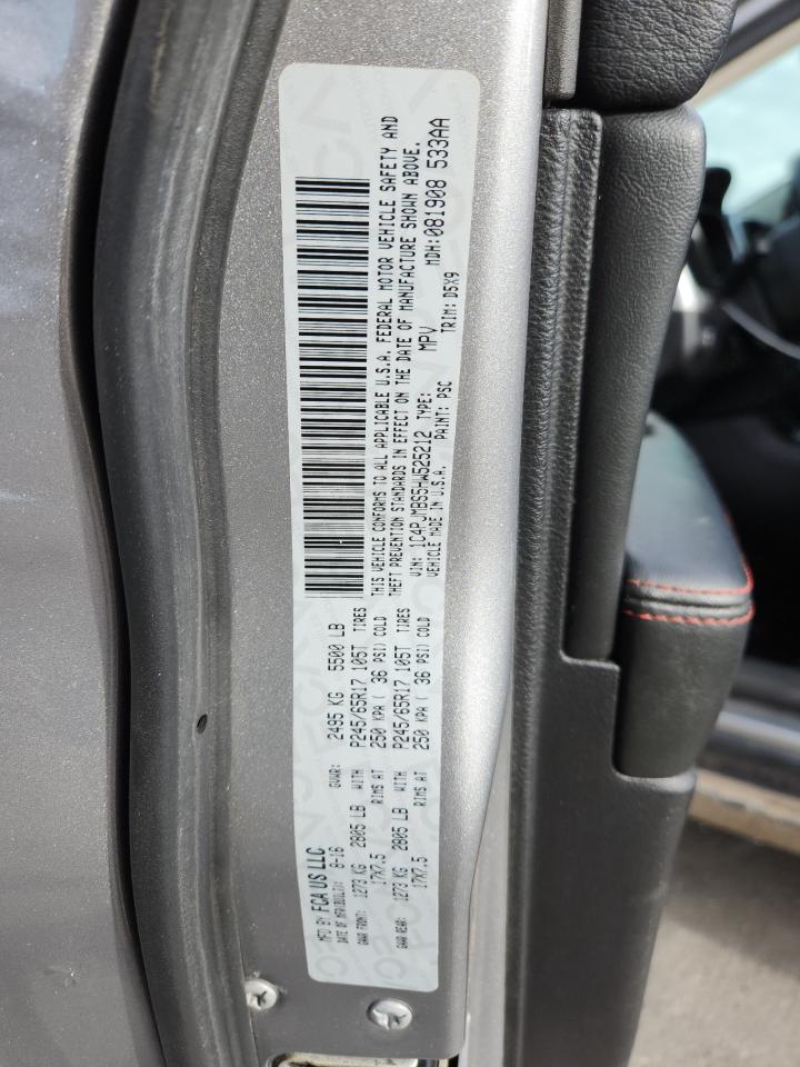 2017 Jeep Cherokee Trailhawk VIN: 1C4PJMBS5HW525212 Lot: 92001685