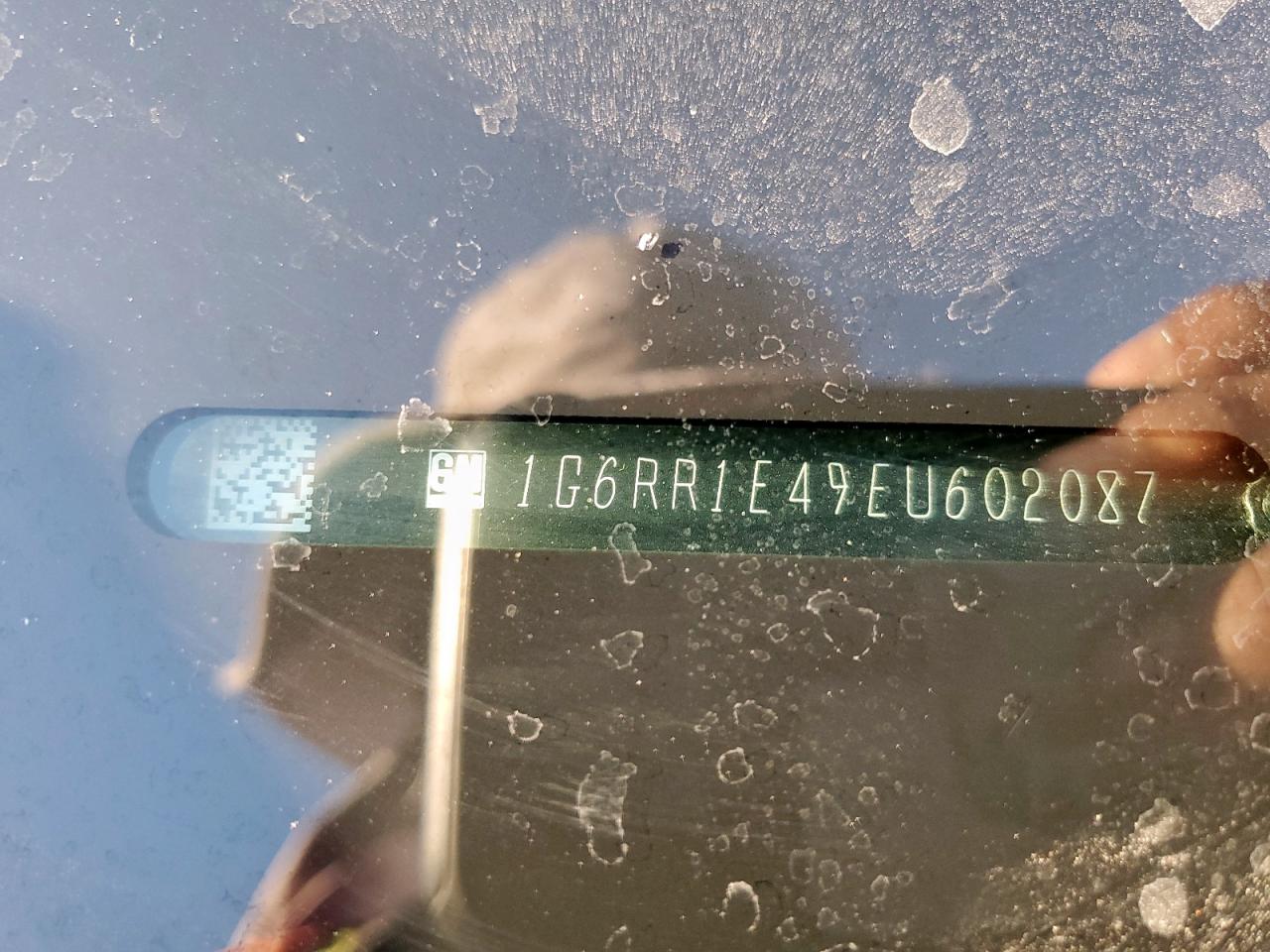 2014 Cadillac Elr Luxury VIN: 1G6RR1E49EU602087 Lot: 90591315