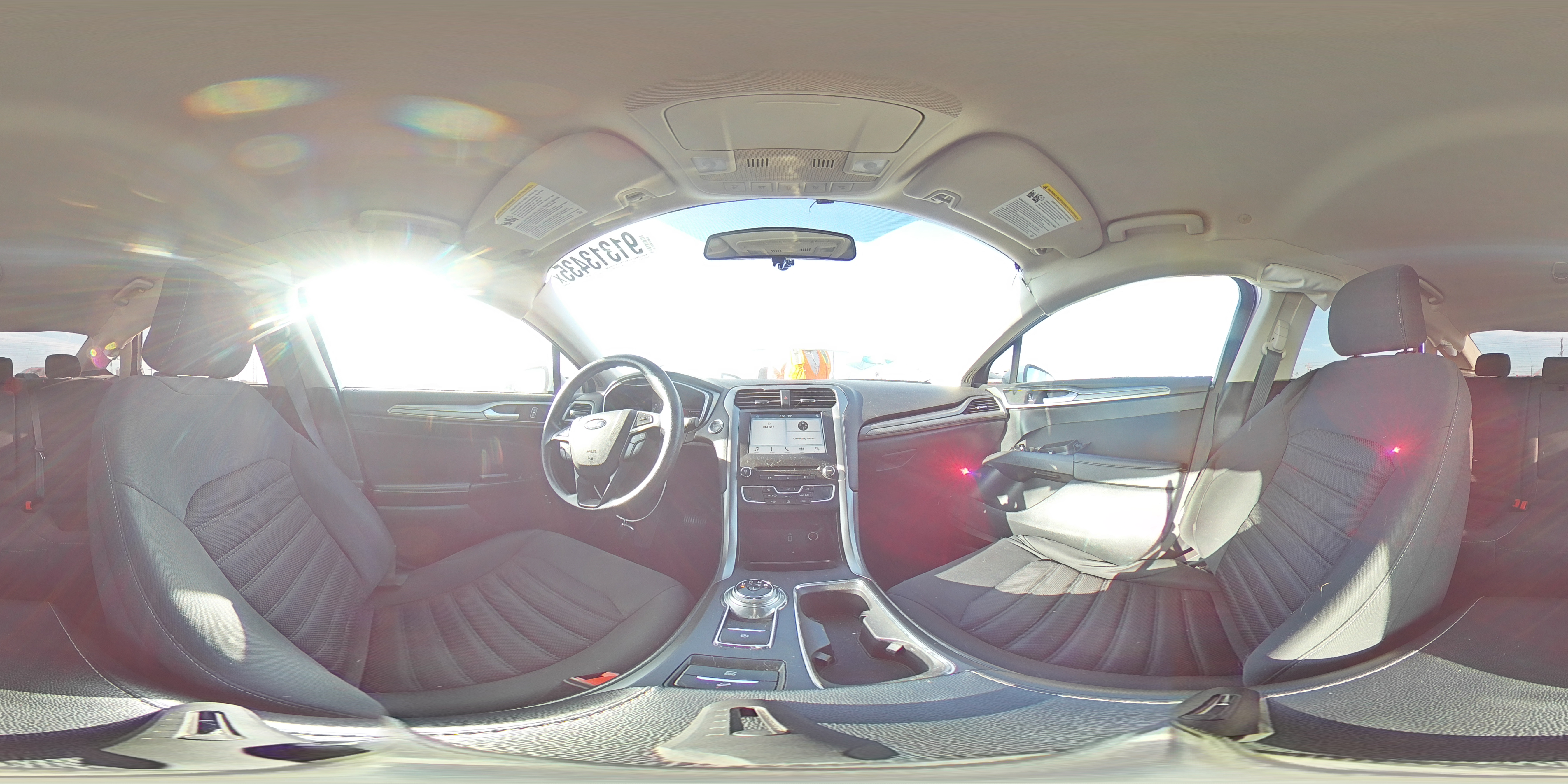 2017 Ford Fusion Se Hybrid VIN: 3FA6P0LU7HR277167 Lot: 91313435